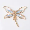 CLIP Dragonfly capelli delle forcelle Filiali strass foglia albero a gomito Acconciature per capelli delle donne Accessori sposa copricapo