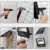 Luzes solares de inundação ao ar livre, controle remoto Luz solar IP67 impermeável, anoitecer para Dawn Solar Solar Security Fishlight para quintal, barra