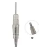 Aiguilles permanentes de cartouche de maquillage d'aiguille de tatouage pour le Kit de Machine de tatouage Eyeliner de lèvres de sourcil de haute qualité 3666749