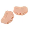 Mujeres tacones altos antideslizante almohadilla para el alivio del dolor del pie transpirable celular suave SEBS Cushion Toe Separator LX6865