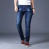 Fashion- Dżinsy Pants Blue Slim Spodnie Nowe Męskie Designer Dżinsy Moda Mężczyźni Ubrania Drop Ship 220245