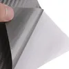 30x152cm من ألياف الكربون 3D الفينيل التفاف السينمائي ملصق سيارة سيارة ورقة لفة - رمادي فاتح
