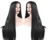 2020 Brazilian Human Hair Glueless Full Lace Wigs Lace Front Wig Weft Back Front Lace Wig for Women Natural Black Straight