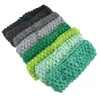 30 pcs misturar cores bebê headwear cabeça de cabeça de cabeça acessórios macios elásticos faixas de crochet faixas de cabelo elástico