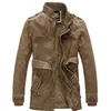 Men's Jackets Mens Fashion Classic Retro Stand Collar PU Leather Jacket Motorcycle Plus Veet Belt Design Large Size M-4XL