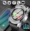 Homens Mulheres Smart Watch WristWatch Suporte com câmera Bluetooth Sim TF Cartão SmartWatch para Android Phone Casal Watch