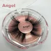 Ny ankomst 100 Supernatural Lifelike Handgjorda False Eyelash 25mm 3D Mink Lashes tjocka falska faux ögonfransar Makeup Beauty9716583