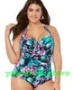 Plus Big Large New Swimwear Stora Feipo Kvinnors Bikini Split Badkläder Snabb Feipo Plus Storlek Badkläder Brasiliansk stil En bit Skriv ut slitage
