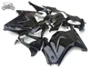 7 Kit de carénage de cadeaux pour Kawasaki Ninja 250R ZX250R ZX 250 2008 2009 2011 2012 2012 EX250 08-12 Tous Glossy Black Catériel Set