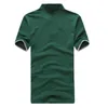 Coton Hommes Polo Shirt Summer Fashion Camisa Polo Haute Qualité À Manches Courtes Hommes Polo Shirt Marques Respirant Marque Tees Tendance S -5xl