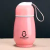 280 ml Penguin Waterfles Kinderen Roestvrijstalen Mok Cup Dubbellaag 4 Kleuren Tumblers Leuke vacuümfles Thermos Cups GGA2130