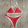 7 couleurs Bikini 2019 Sexy femmes maillots de bain Push Up maillot de bain solide maillots de bain Biquini Bikini Set84717245946554