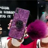 Diamond Marble Glitter silicon ball phone case for Xiao MI 8 9SE A3 LITE 10 PRO MIX2 MIX3 5X 6X MAX2 MAX3 Red Mi note8 note9 pro 8A