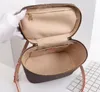 Großhandel Eimertasche für Damen, klassische Kosmetiktasche, Leder-Damen-Umhängetasche, Einkaufstasche, Presbyopie-Geldbörse, Make-up-Tasche, Kosmetiktasche