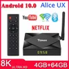 جديد TX6S TV Box Android 10.0 H616 4GB 64GB 2.4G 5G WiFi BT Set Top Box