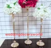 vendita a buon mercato, alto cristallo acrilico matrimonio strada piombo centrotavola matrimonio decorazione / evento festa vaso di fiori candeliere per la tavola decor146