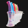 8.3 '' BONG DAB RIG BONGS SILICONE HOISHAH SHISHA FOGAHS Dymienie rur wodnych Rury dymowe do suchego zioła podwójnego filtra