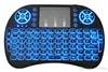 Rii mini i8 backlight de teclado para caixa de televisão Android controle remoto 2.4g teclado sem fio com touch pad para tv smart pc mq20