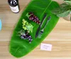 Artificial Banana Leaves Single Leaf Tropical Leaves Decorations Safari Party Supplies Creative Leave Mat Table Runner