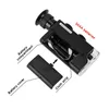 Freeshiping Mini microscopio portatile tascabile 200X-240X lampada LED portatile luce lente di ingrandimento zoom lente d'ingrandimento lente d'ingrandimento tascabile test gioielli