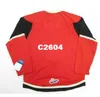 Homens reais de bordado completo personalizam qmjhl Quebec Rempartes vermelhos White Vintage Hockey Jersey ou personalizado qualquer nome ou número HOCKE6883220