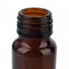60 ml Pumpflasche aus bernsteinfarbenem Glas, Flaschen für ätherische Öle mit Schraubverschluss aus echtem Bambus, schwarzer Pumpverschluss SN765