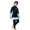 3 -stycken flickor muslimska full kropp baddräkt blygsam badkläder burkini islamiska strandkläder simning kostymer islamisk hijab islam burkinis8516252