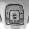 Auto Styling Front Dak Reading Lamp Frame Decoration Decals voor Audi Q5 FY 2018 2019 Roestvrijstalen interieuraccessoires