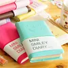 Imitation Leather Notepad Candy Colors Notebook Smiling Face Expression Notebooks Mini Diary For Students Holster Notepads Lovely