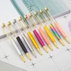 27 Color Creative Empty Tube Ballpoint Pens DIY Self-filling Metal Pen School Stationery Office Supplies Writing Gift