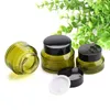 cosmetische crème jar green