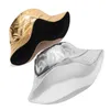 2020 nueva moda PU Hip Hop gorras sombreros de cubo para hombres y mujeres sombrero de cuero Bobs Panamá Bapa sombrero