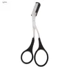 Kvinnor Eybrow Pickezer Comb Ögonfranshårborttagning Grooming Cutter Forming Eyebrow Trimmer Scissors