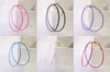 6 Colors Red Pink Black White Blue Purple Sexy Big Circle Hoop Earrings for Women piercing Jewelry Diameter 6 cm