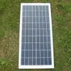 Freeshipping 18 W 18 V Polycrystalline silikon Güneş Paneli 12 V fotovoltaik güç ev sistemi için kullanılan, 18 Watt 18WP 12VDC PV Poli güneş Modülü