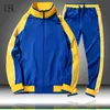 Tute da uomo Sportswear Set Mens Autunno Inverno Casual Tuta 2019 New Fashion Uomo Felpe Cappotti Uomo Pantaloni Streetwear