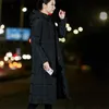 여성용 다운 파카 긴 후드 두드 후드 코트 여성 겨울 캐주얼 지퍼 재킷 여성 우아한 outwears M-6XL 플러스 사이즈 합성 깃털