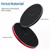 USB Cable Qi Wireless Quick Chargers For iPhone 11 XR samsung S10 10W Fast Chargers Alloy Micro Charge Safe Charging Desktop Pads