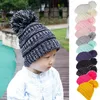 New Autumn Winter Warm Baby Hat Girl Boy Toddler Infant Kids Caps Brand Candy Color Lovely Baby Beanies Accessories