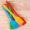 DHL Silicone Oil Brush Heat Resistance BBQ Basting brushes colorful home outdoor Baking Cooking BBQ tools