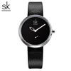 CWP Shengke Luxury Quartz Women Watches Brand Fashion Ladies Leather Watch Clock LeLogio Feminino for Girl女性リストウォッチ