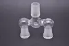 Adaptateur Heady Double Glass 14mm 18mm femelle mâle Adaptateur en verre double bol adaptateur deux tailles pour = tuyaux de bong de plate-forme pétrolière