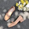 Hot Sale-Wind Sweet All-match Autumn Bow Leisure Time Nude Color School Honor2019 Decreases Age Low With Single Shoe