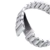 Compatibile per cinturino Fitbit Charge 2/3/4/SE f Cinturino di ricambio in metallo in acciaio inossidabile oro rosa nero
