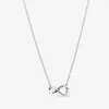 925 sterling zilver Sparkling Infinity Collier Ketting mode-sieraden maken voor vrouwengeschenken