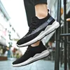 2022 Running Shoes G.N.SHIJIA Fashion Top Quality PU Rubber Sole Black Red Women Men Sport Sneakers