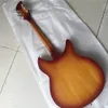 Guitarra elétrica esquerda de qualidade 325 e guitarBacker 34 polegadas pode ser personalizada8655563