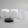 24 x 200 g lege vorst cosmetische crème containers crème potten 200cc 200ml voor cosmetica verpakking plastic flessen met plastic dop