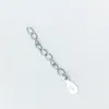 Echte S925 Sterling Zilveren Ketting Verlengingsketen Sieraden Accessoires Goed Rhodium plated