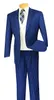 Модные две кнопки Groomsmen Нотч Groom Tuxedos Мужские костюмы Свадебные / Пром / Dinner Best Man Blazer (куртка + штаны + Tie + Vest) 785